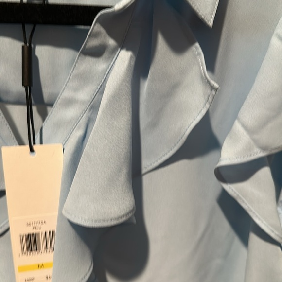 Calvin Klein Blue Top with Elegant Design - Picture 4 of 5